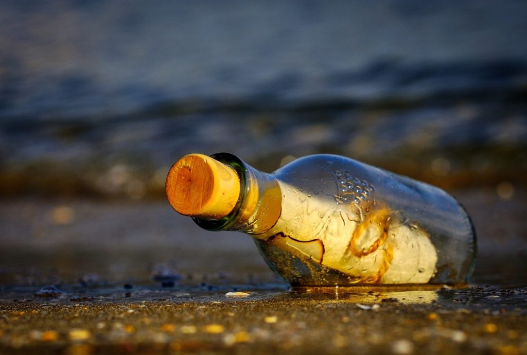 message in a bottle, bottle, sea-3437294.jpg